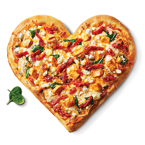 pizza heart